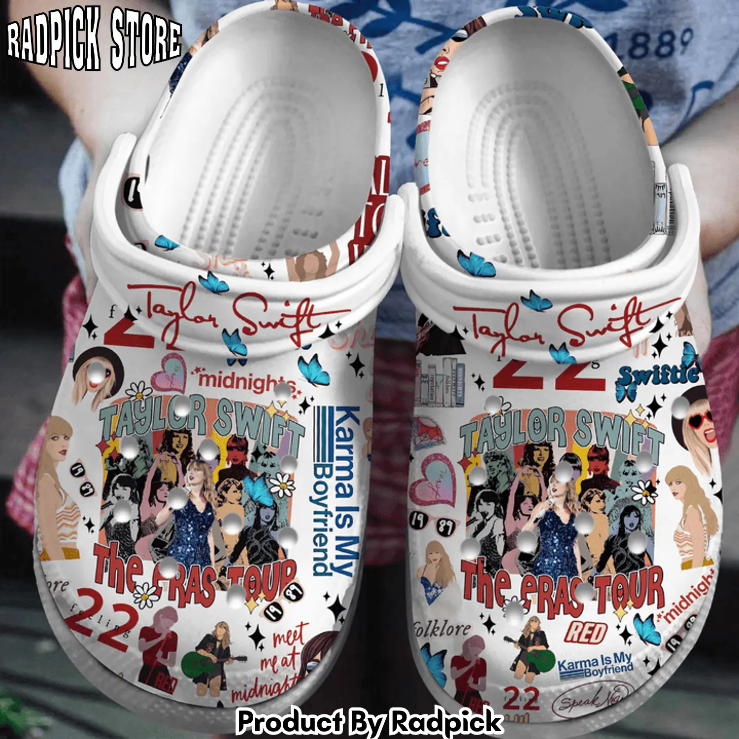 Radpick taylor swift crocss crocband comfortable shoes clogs 1 rp652931